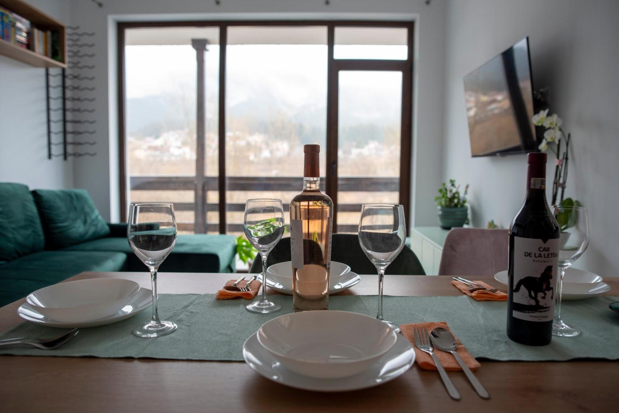 Cross Caraiman View 1 Apartman Szászbuda Kültér fotó