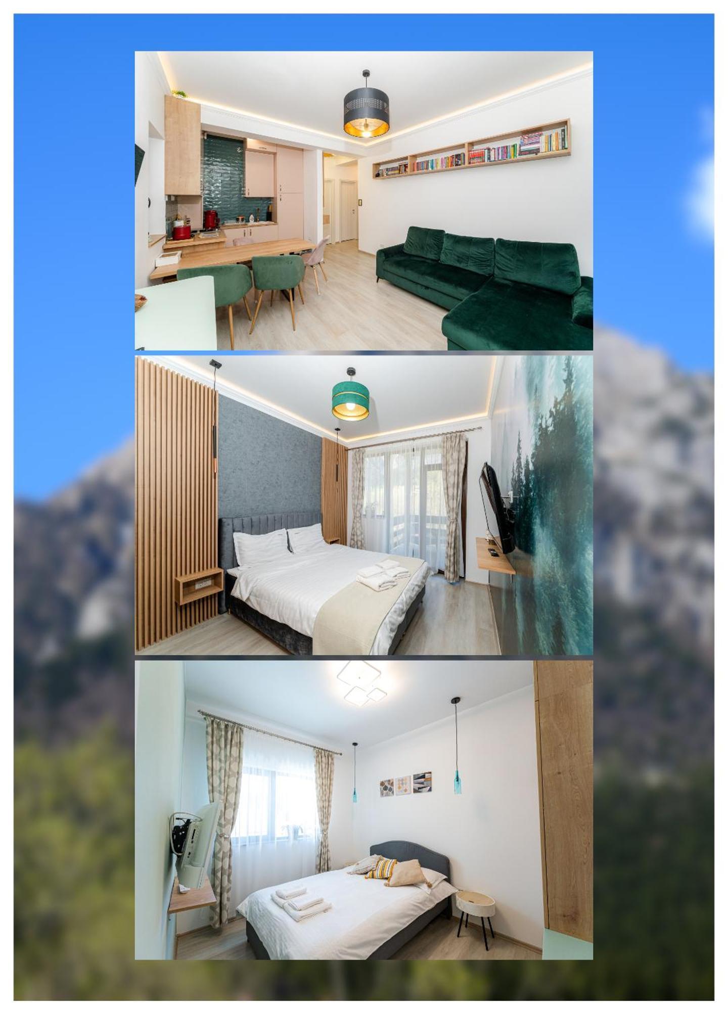 Cross Caraiman View 1 Apartman Szászbuda Kültér fotó