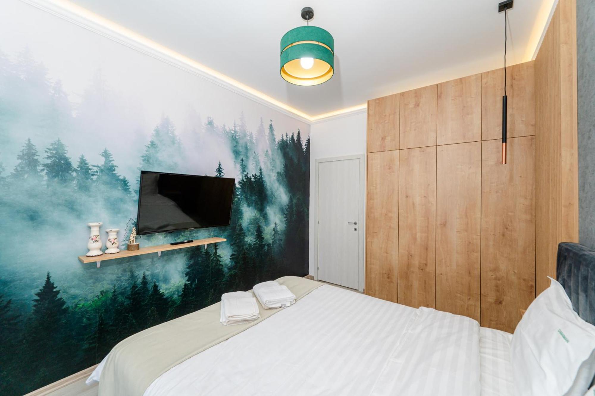 Cross Caraiman View 1 Apartman Szászbuda Kültér fotó